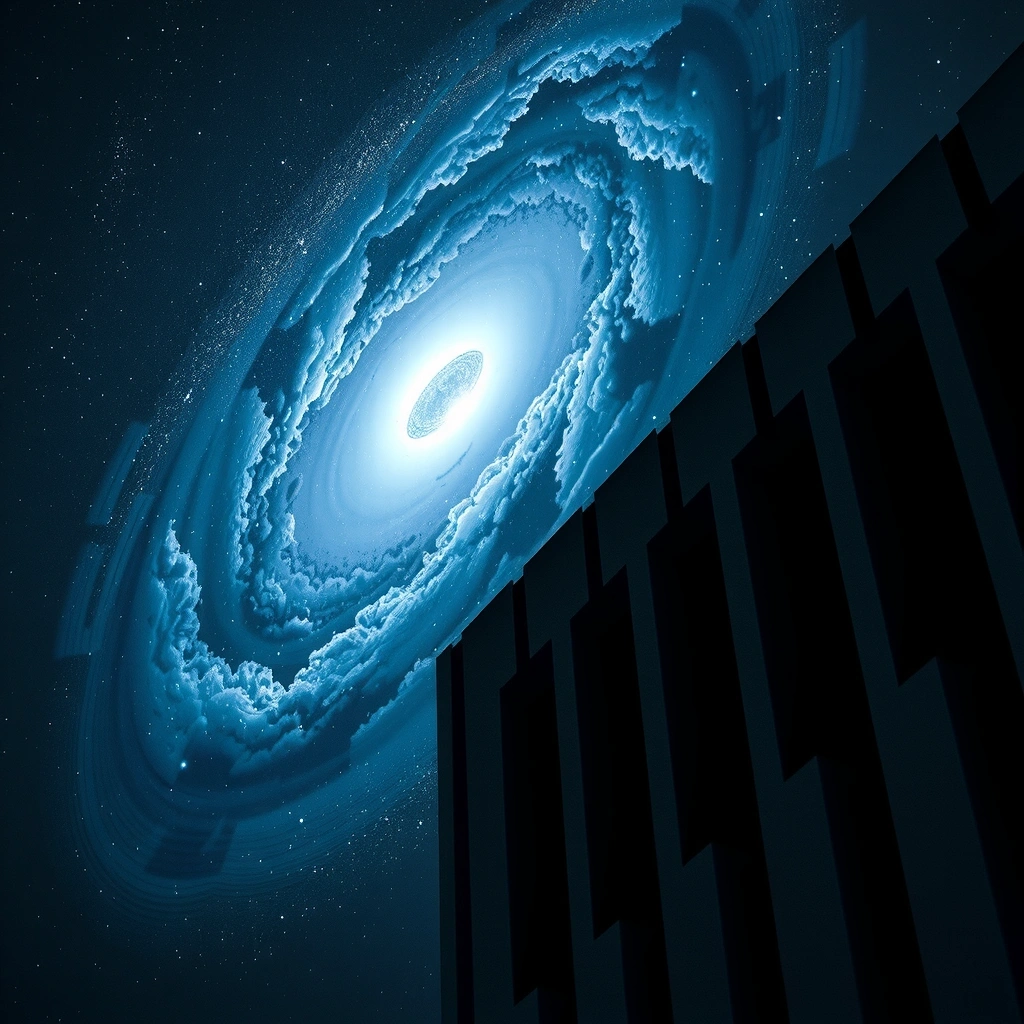 Galactic nebula background